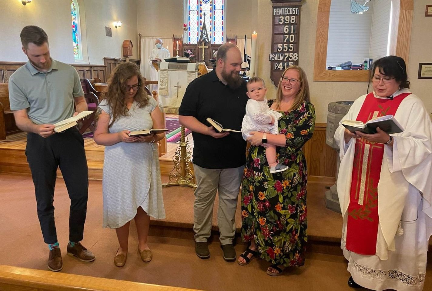 Baptism at St Luke's July 24, 2022